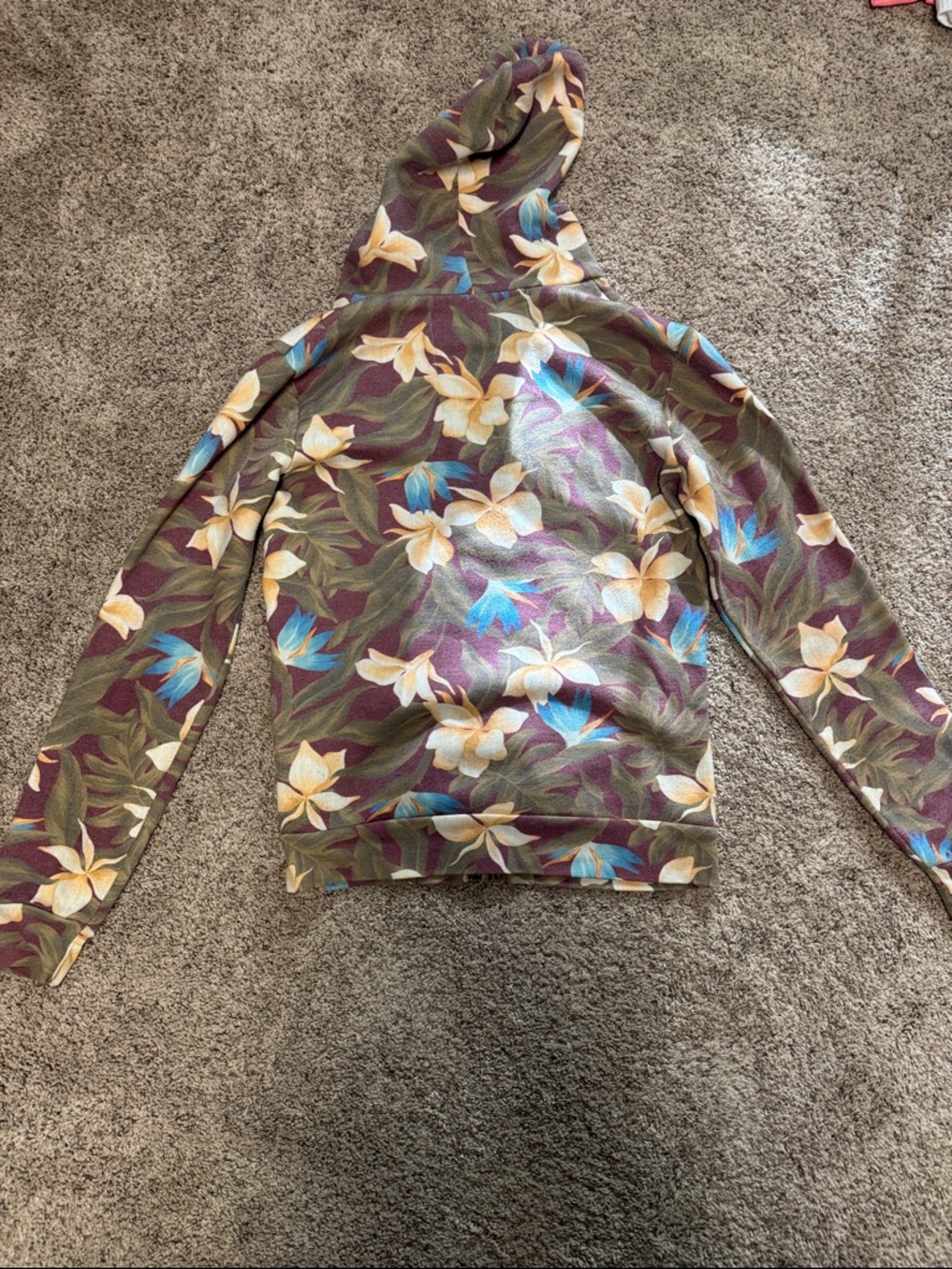 Aviator Nation tropical floral zip hoodie - Picture 5 of 6